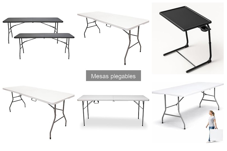 Opiniones sobre mesas plegables: comparativa de marcas populares