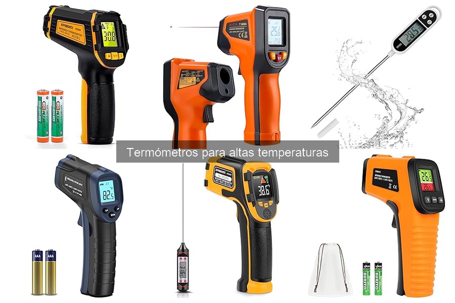 Opiniones sobre termómetros para altas temperaturas