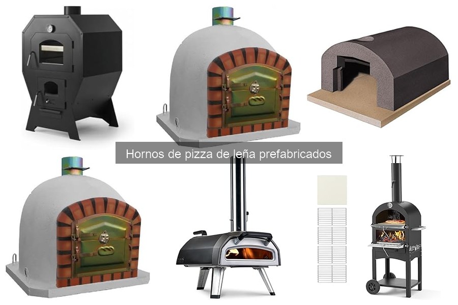 Pasos para instalar un horno de pizza de leña prefabricado