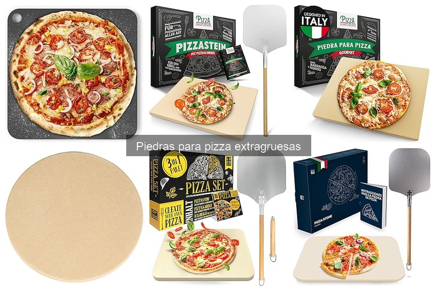 Piedras para pizza extragruesas: Dónde comprarlas online