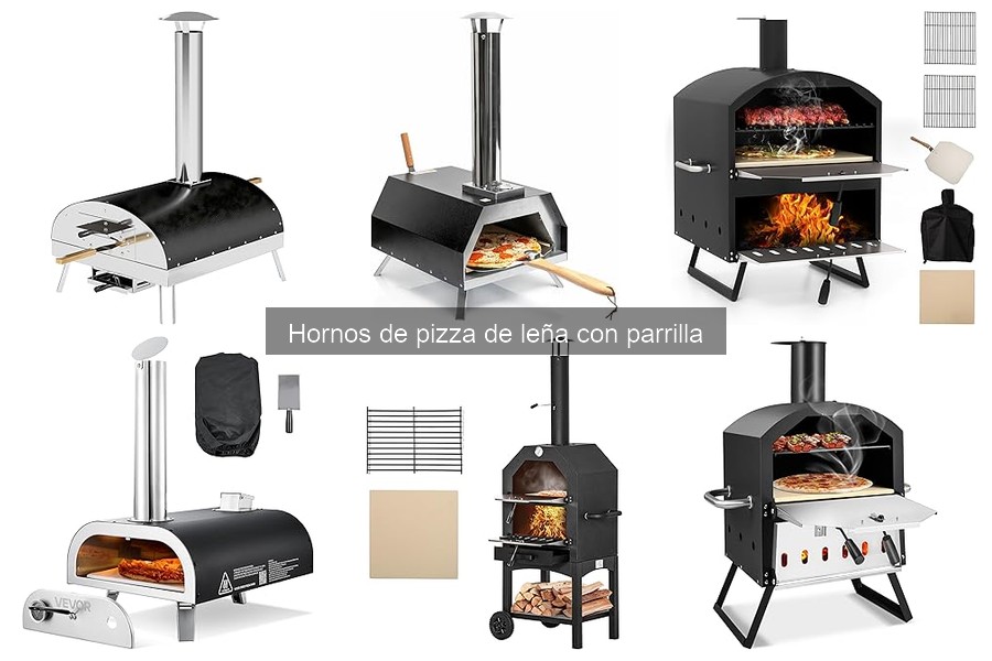 Precio promedio de hornos de pizza de leña con parrilla