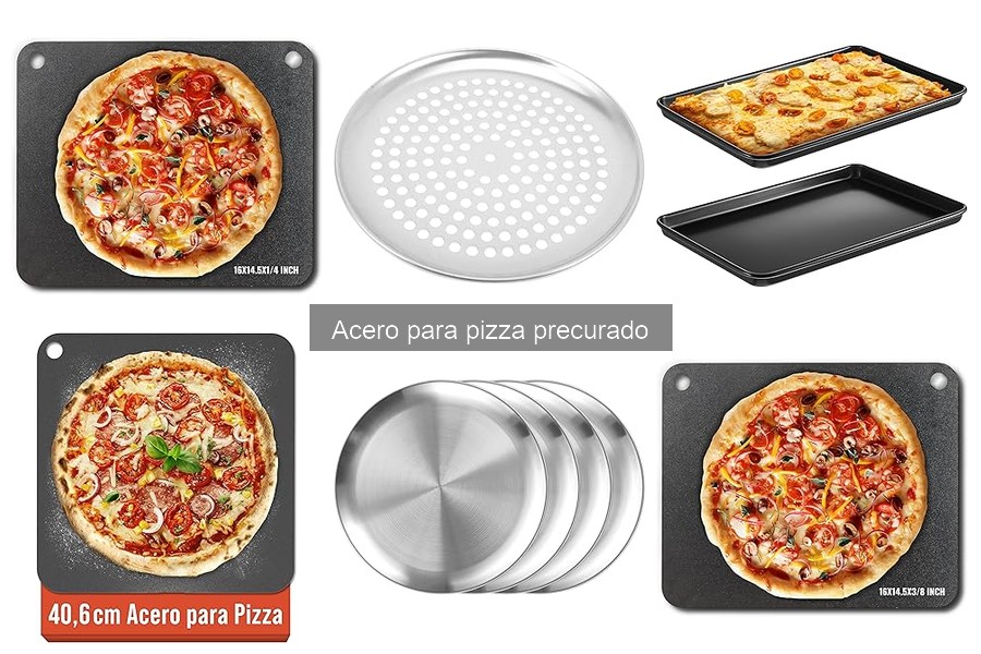 Precios del acero precurado para pizza en Amazon
