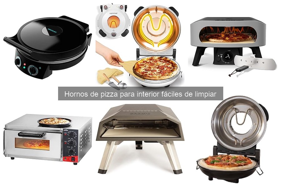 Precios hornos de pizza para interior fáciles de limpiar