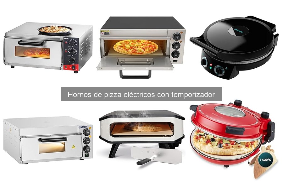 Precios y Dónde Comprar Hornos de Pizza Eléctricos con Temporizador