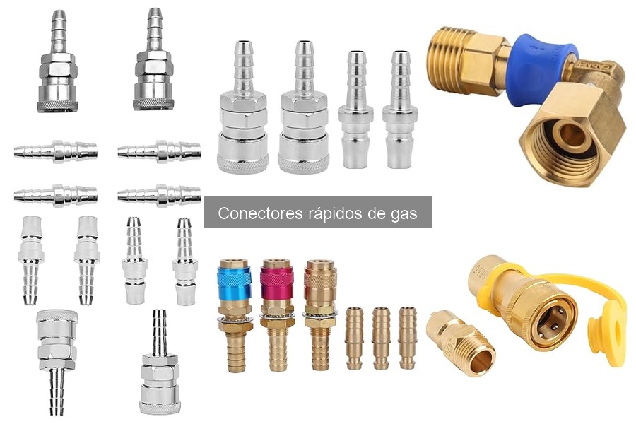Problemas comunes con conectores rápidos de gas y soluciones