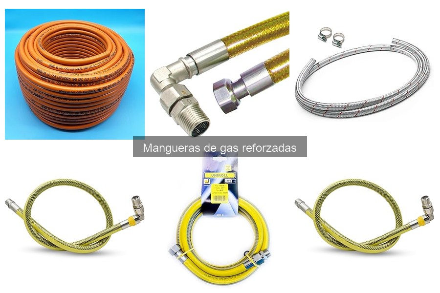 Problemas comunes con mangueras de gas reforzadas y soluciones