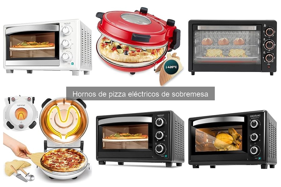 Problemas comunes en hornos de pizza eléctricos de sobremesa