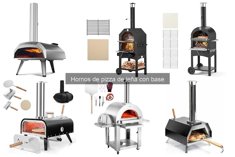 ¿Qué es un horno de pizza de leña con base? Características y usos