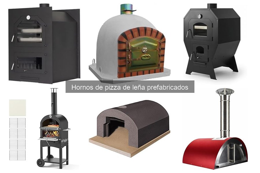 ¿Qué es un horno de pizza de leña prefabricado?