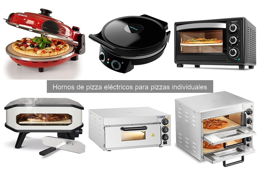 ¿Qué es un horno de pizza eléctrico para pizzas individuales?