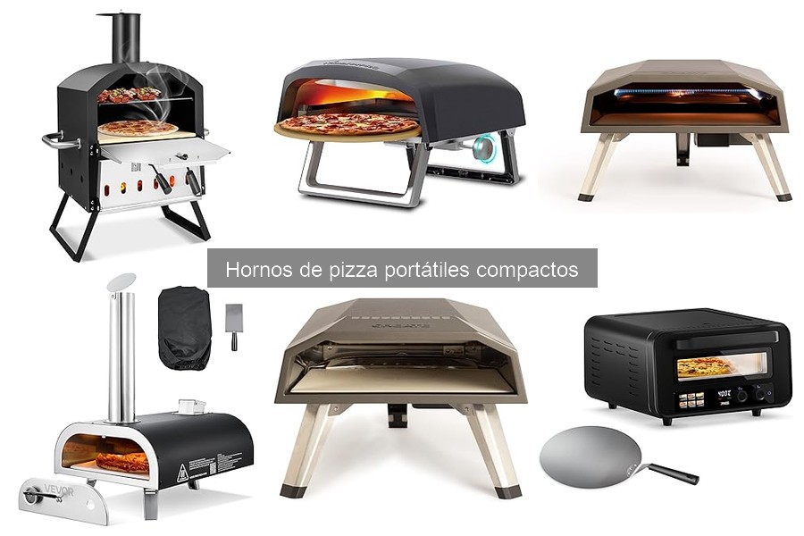 ¿Qué es un horno de pizza portátil compacto? Características y beneficios
