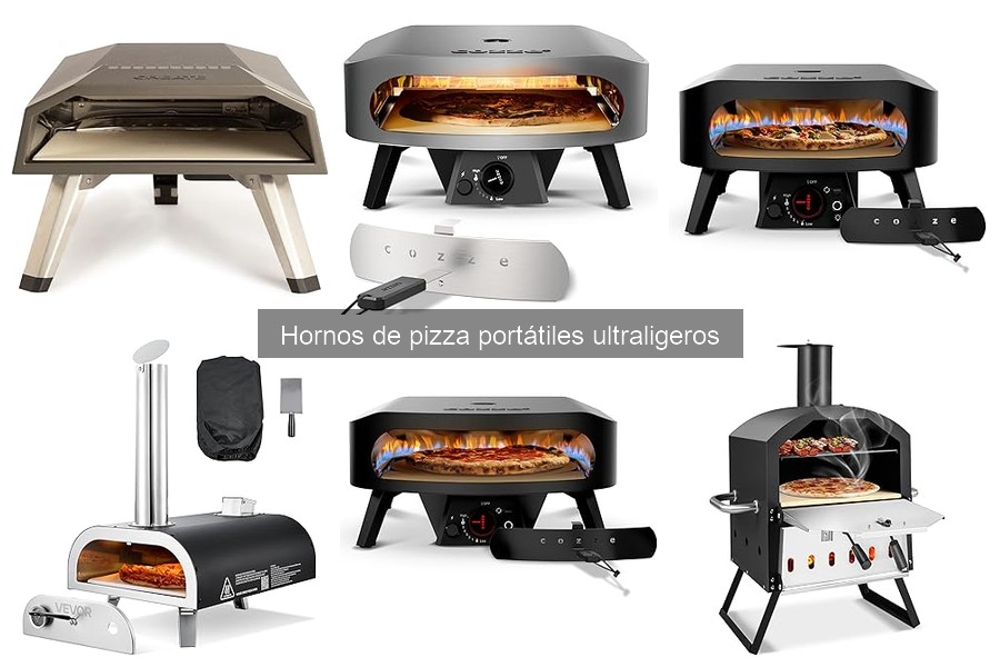 ¿Qué es un horno de pizza portátil ultraligero? Características y beneficios