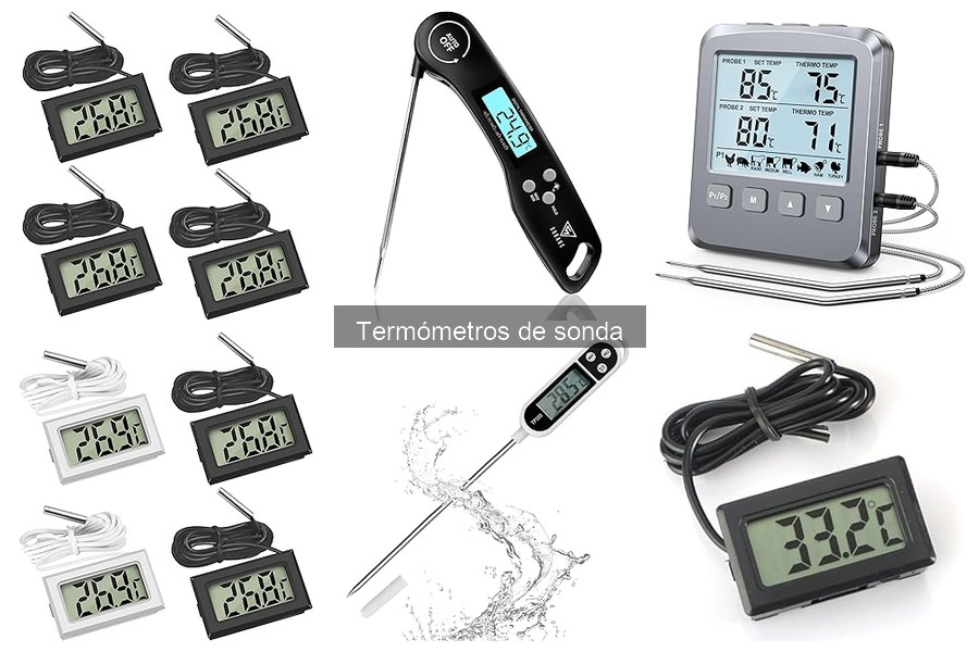 ¿Qué es un termómetro de sonda y cómo funciona?