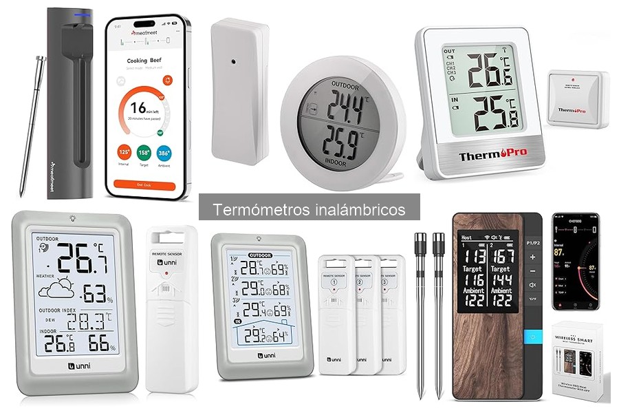 ¿Qué es un termómetro inalámbrico y cómo funciona?