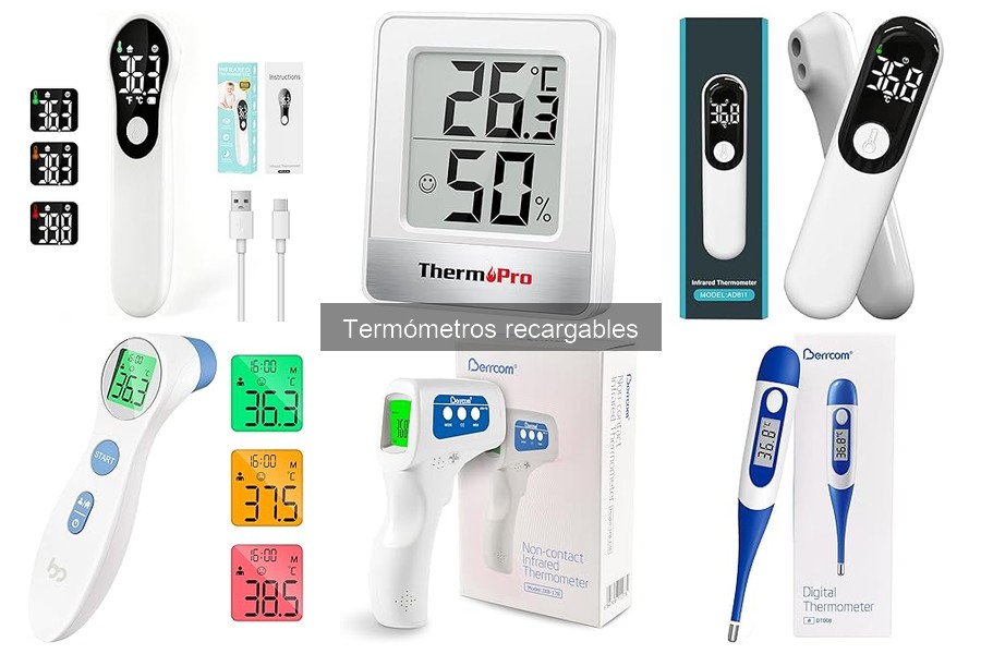 ¿Qué es un termómetro recargable? Características y uso