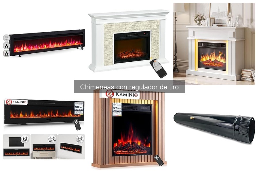 ¿Qué es una chimenea con regulador de tiro? Descubre sus características