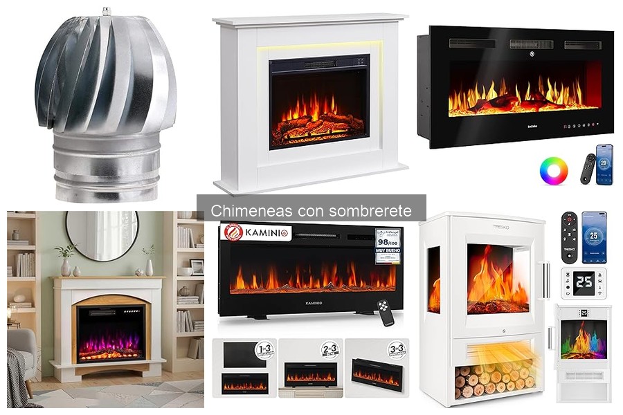 ¿Qué es una chimenea con sombrerete? Descubre sus funciones