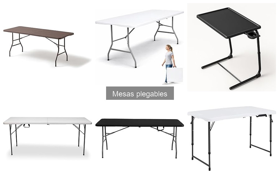 ¿Qué es una mesa plegable y para qué se utiliza?