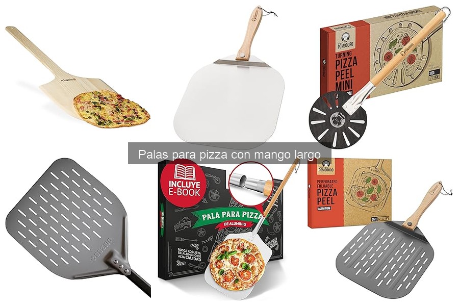 ¿Qué es una pala para pizza con mango largo?