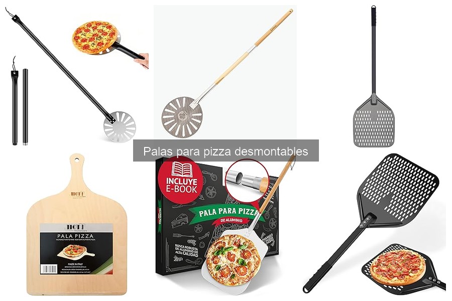 ¿Qué es una pala para pizza desmontable? Descubre sus usos