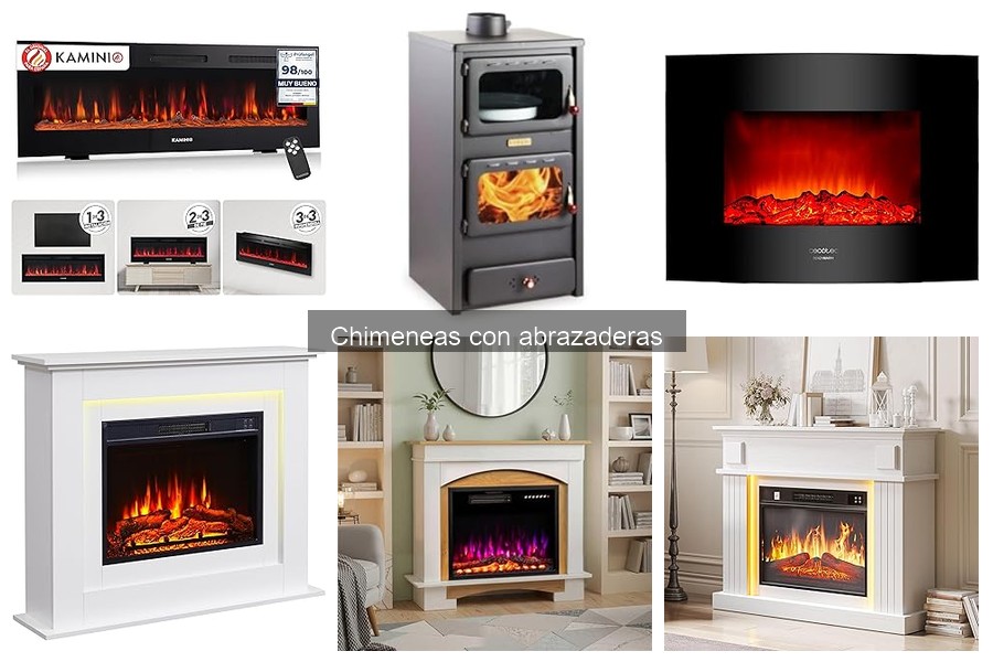 ¿Qué son las chimeneas con abrazaderas en hornos de pizza?