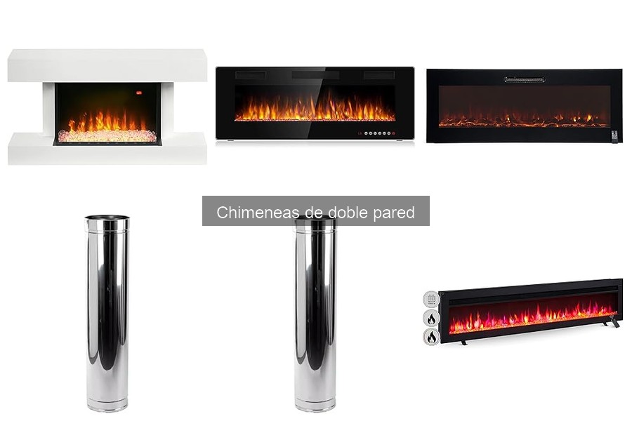 ¿Qué son las chimeneas de doble pared? Características y funciones