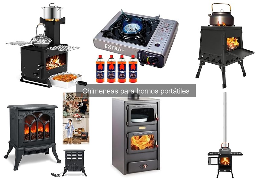 ¿Qué son las chimeneas para hornos portátiles? Guía informativa