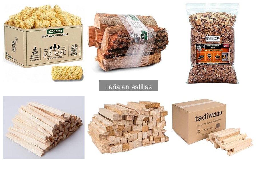 ¿Qué son las leñas en astillas y cómo utilizarlas?