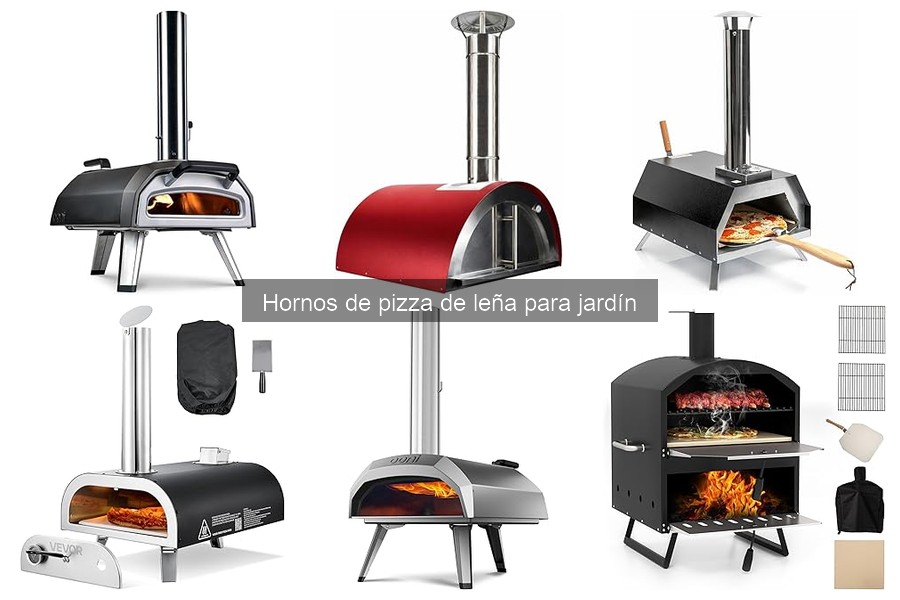 Recetas de pizza deliciosas para hornos de leña en jardín