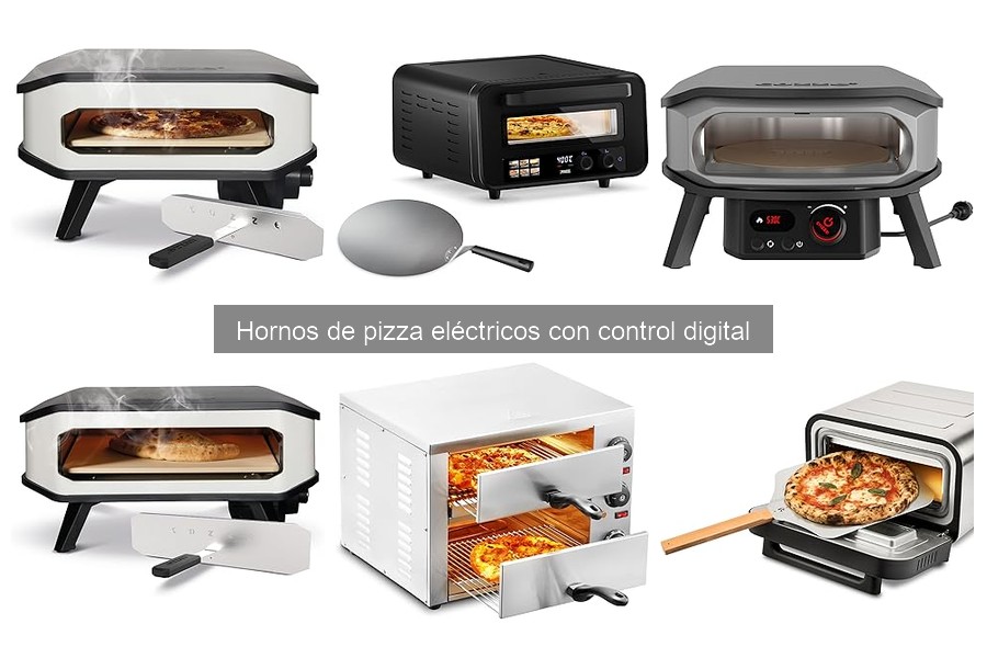 Recetas deliciosas para horno de pizza eléctrico digital