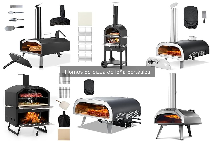 Recetas deliciosas para hornos de pizza de leña portátiles