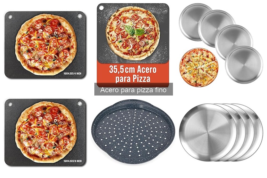 Recetas deliciosas para pizza en acero fino: ¡fácil y rápido!