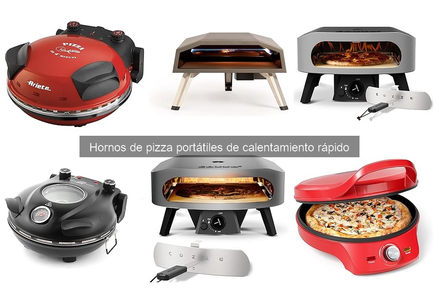 Recetas irresistibles para horno portátil de pizza