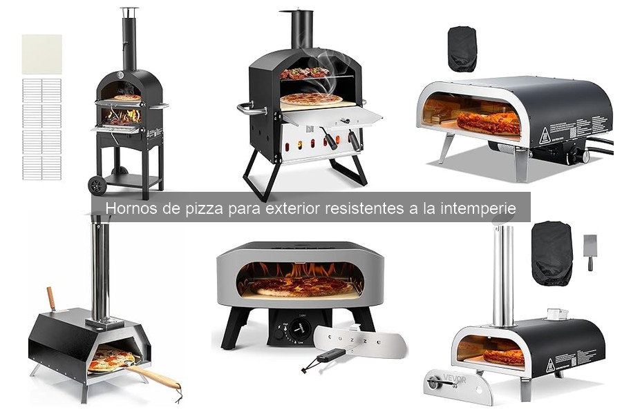 Recetas irresistibles para hornos de pizza exteriores