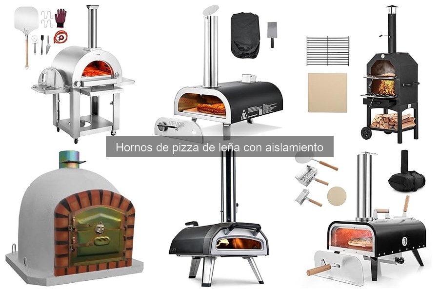 Reseñas de usuarios sobre hornos de pizza de leña con aislamiento