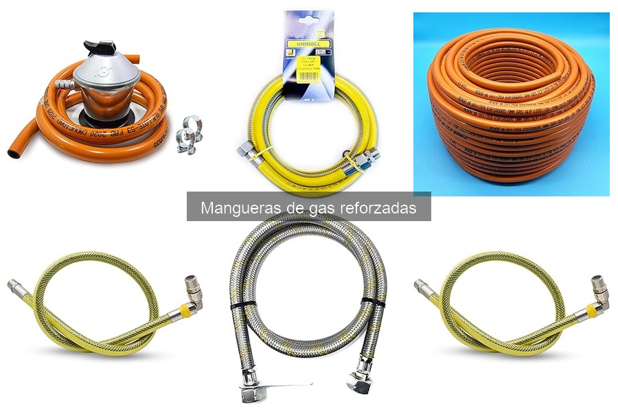 Reseñas de usuarios sobre mangueras de gas reforzadas