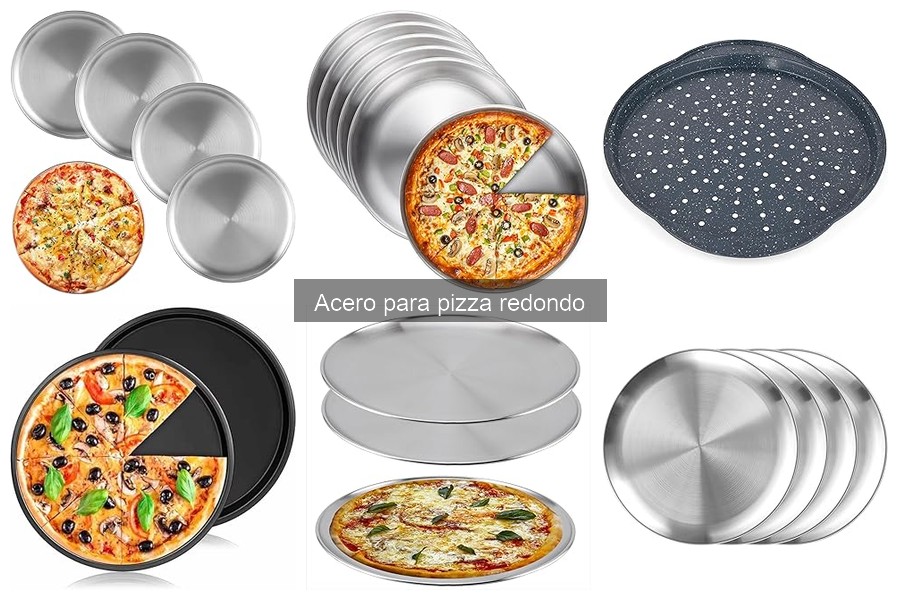 ¿Se puede usar acero para pizza redondo en la parrilla?