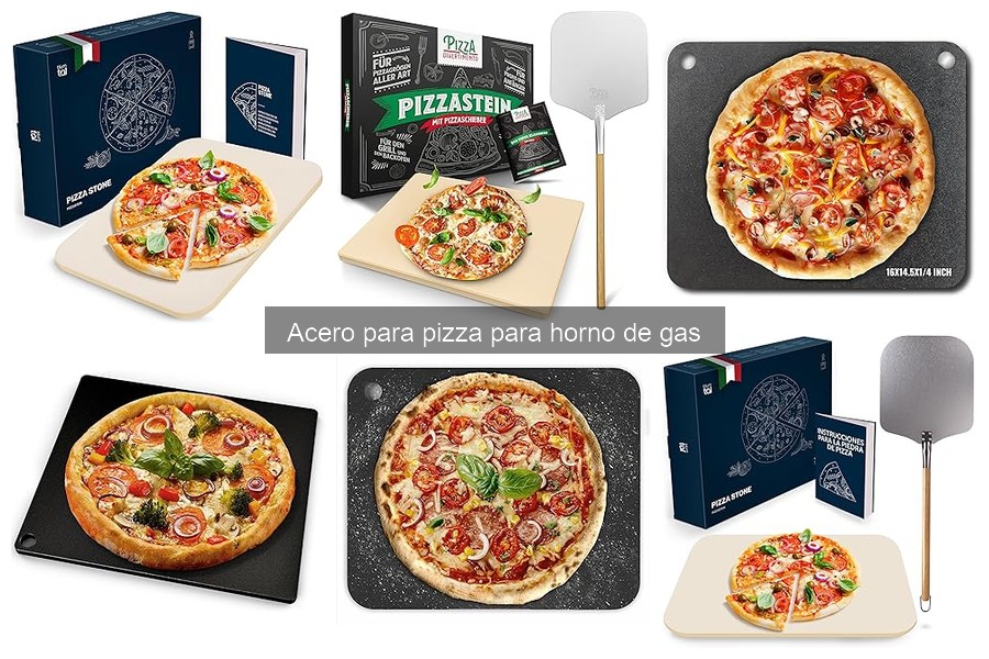 Temperaturas óptimas para cocinar pizza en acero