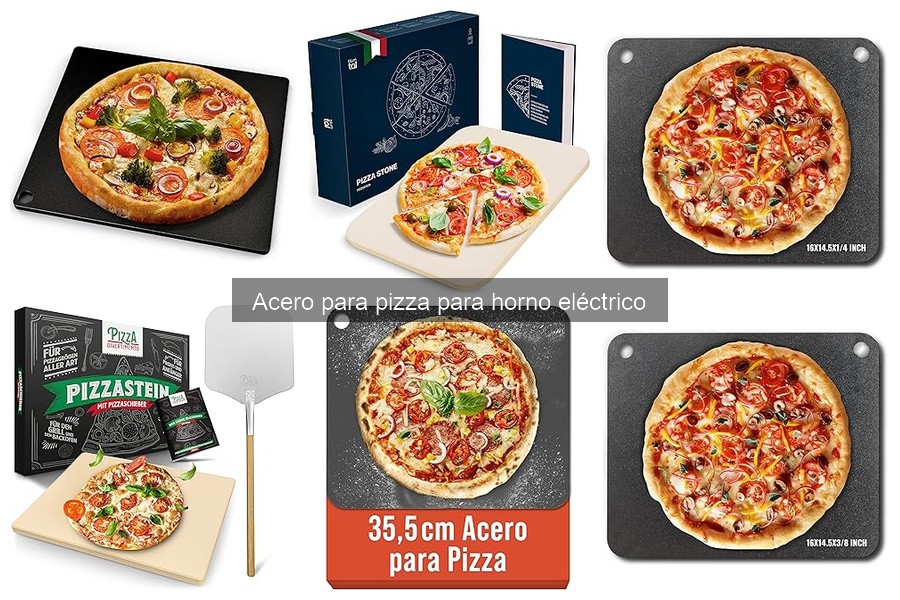 Tipos de acero para pizza en hornos eléctricos: guía completa