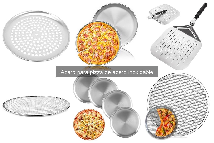 Tipos de acero para pizza: inoxidable vs carbono