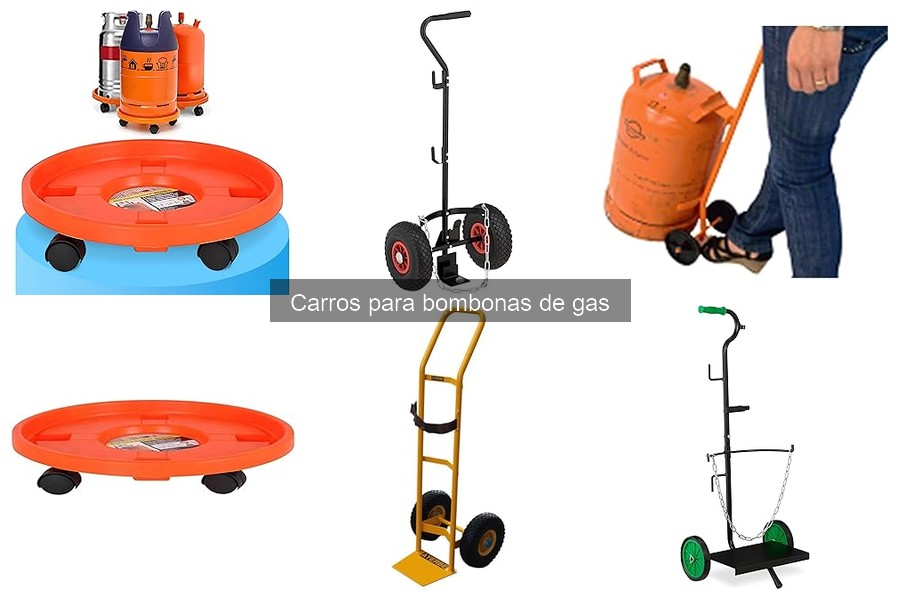 Tipos de carros para bombonas de gas: Guía completa