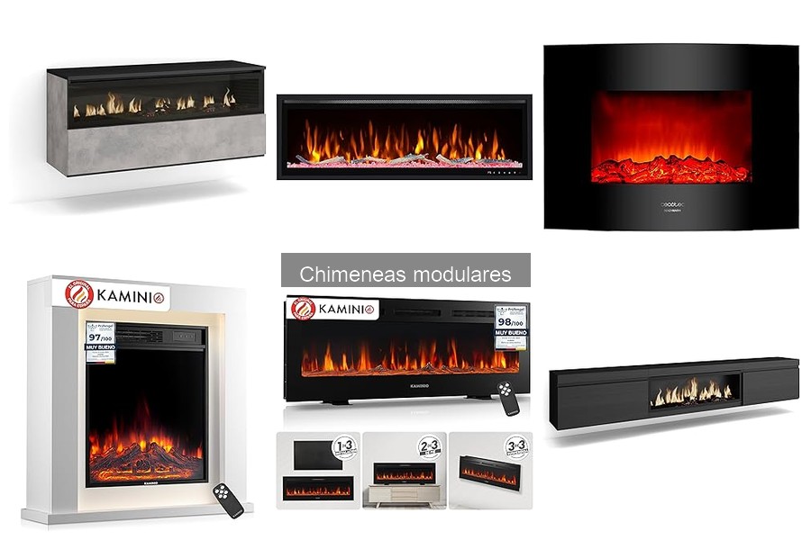 Tipos de chimeneas modulares: descubre sus variedades y usos