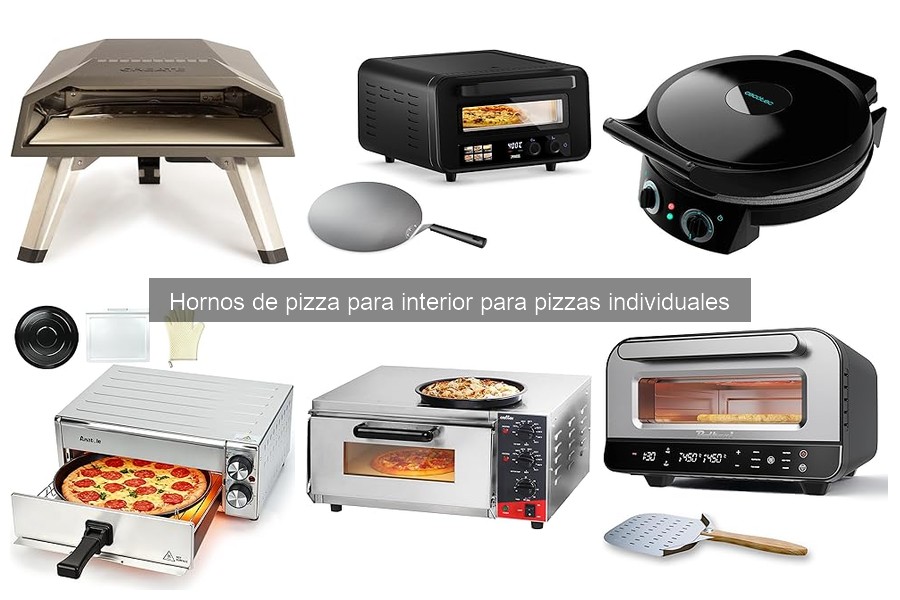 Tipos de hornos de pizza para interior y sus características