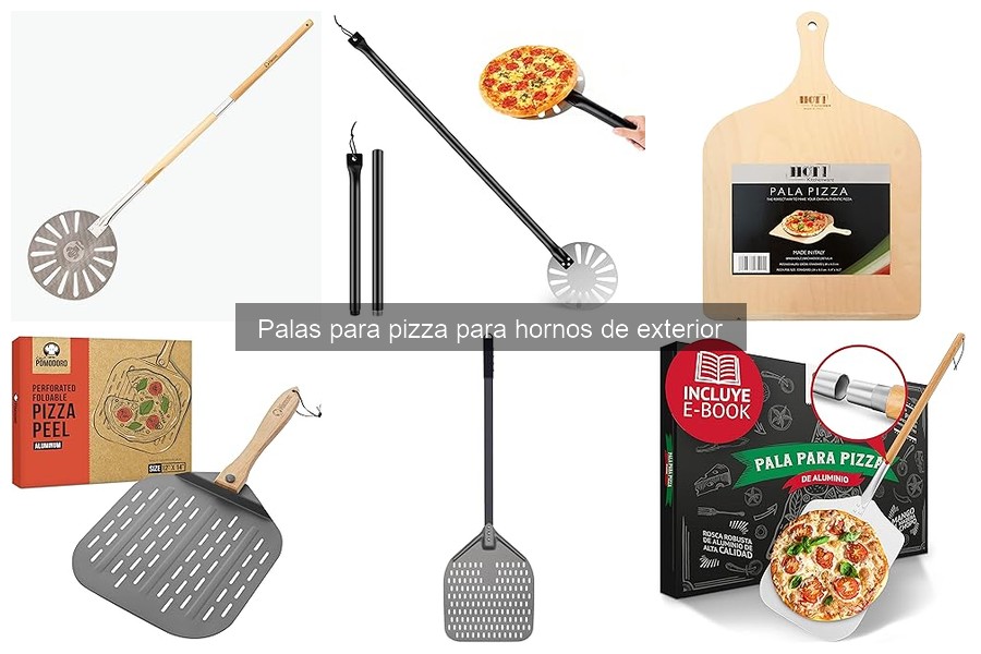 Tipos de palas para pizza: características y usos ideales