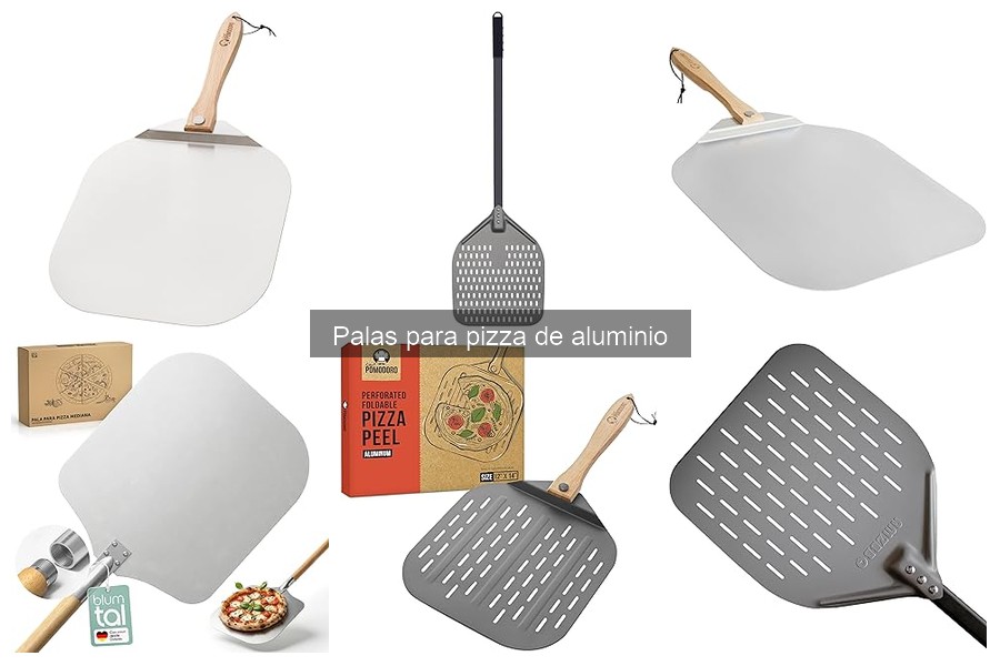 Tipos de palas para pizza de aluminio: guía completa
