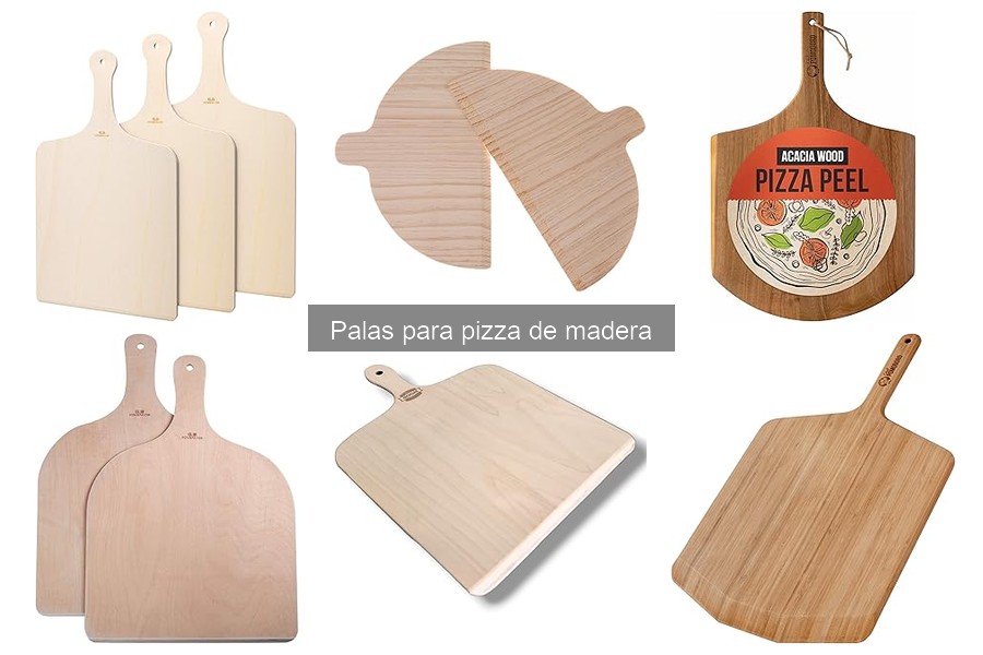 Tipos de palas para pizza de madera según el uso