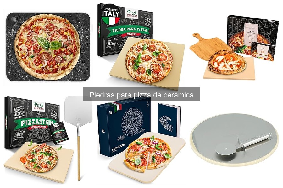 Tipos de piedras para pizza de cerámica: ¿Cuál elegir?