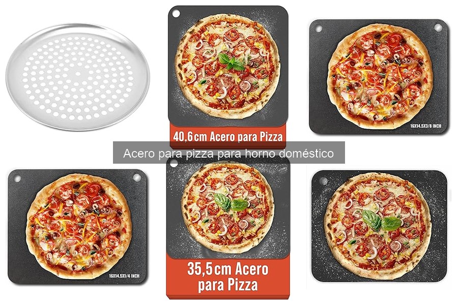 Uso de acero para pizza en hornos convencionales: ¿es posible?