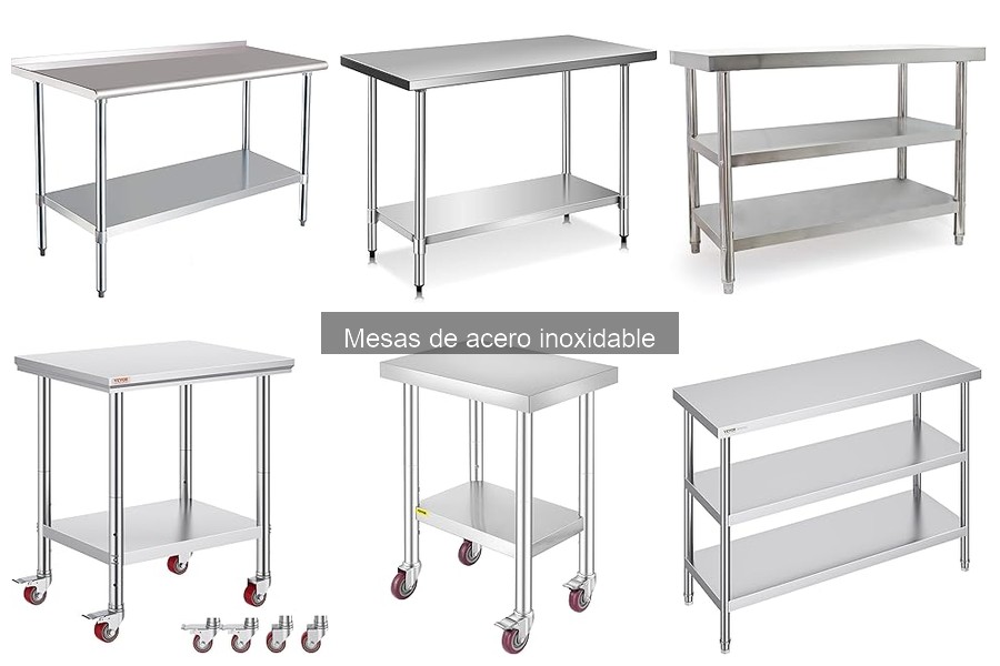 Ventajas de elegir mesas de acero inoxidable para tu cocina