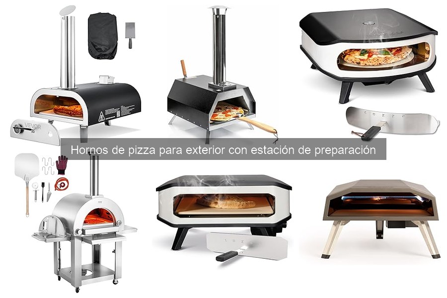 Ventajas de los Hornos de Pizza para Exterior con Estación de Preparación